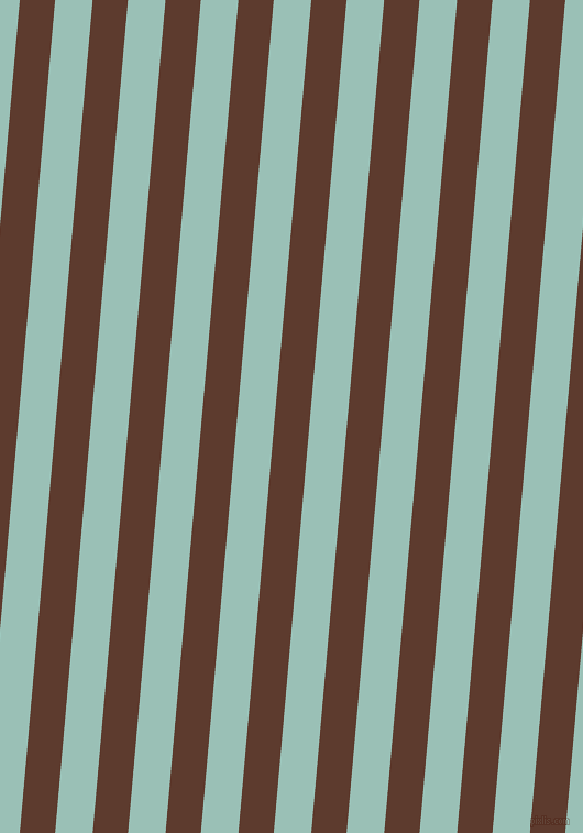 85 degree angle lines stripes, 32 pixel line width, 34 pixel line spacing, Cioccolato and Shadow Green stripes and lines seamless tileable