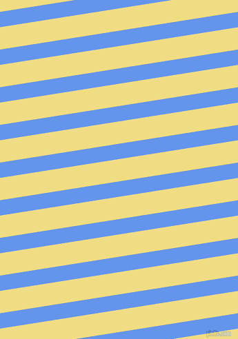 9 degree angle lines stripes, 22 pixel line width, 32 pixel line spacing, Cornflower Blue and Buff stripes and lines seamless tileable
