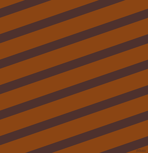 19 degree angle lines stripes, 33 pixel line width, 59 pixel line spacing, Espresso and Saddle Brown stripes and lines seamless tileable