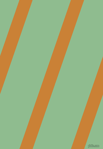71 degree angle lines stripes, 40 pixel line width, 116 pixel line spacing, Golden Bell and Dark Sea Green stripes and lines seamless tileable