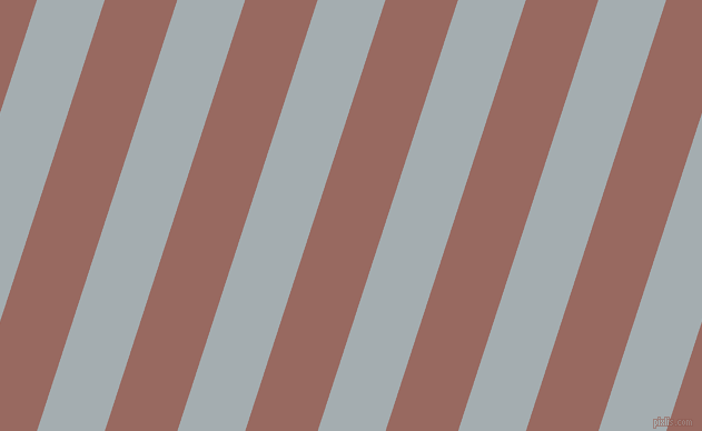 72 degree angle lines stripes, 58 pixel line width, 62 pixel line spacing, Gull Grey and Dark Chestnut stripes and lines seamless tileable