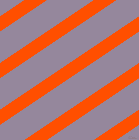 34 degree angle lines stripes, 48 pixel line width, 99 pixel line spacing, International Orange and Amethyst Smoke stripes and lines seamless tileable