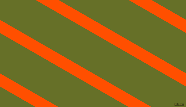 150 degree angle lines stripes, 40 pixel line width, 122 pixel line spacing, International Orange and Rain Forest stripes and lines seamless tileable