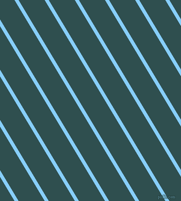 121 degree angle lines stripes, 7 pixel line width, 45 pixel line spacing, Light Sky Blue and Dark Slate Grey stripes and lines seamless tileable