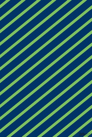 39 degree angle lines stripes, 9 pixel line width, 23 pixel line spacing, Mantis and Prussian Blue stripes and lines seamless tileable