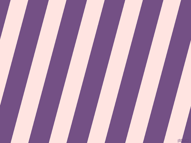 75 degree angle lines stripes, 55 pixel line width, 64 pixel line spacing, Misty Rose and Affair stripes and lines seamless tileable