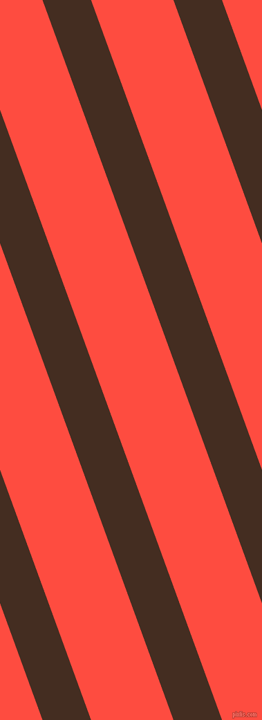 110 degree angle lines stripes, 66 pixel line width, 112 pixel line spacing, Morocco Brown and Sunset Orange stripes and lines seamless tileable