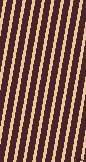 80 degree angle lines stripes, 12 pixel line width, 24 pixel line spacing, New Tan and Bulgarian Rose stripes and lines seamless tileable