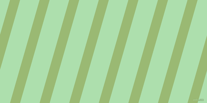 74 degree angle lines stripes, 33 pixel line width, 64 pixel line spacing, Olivine and Moss Green stripes and lines seamless tileable