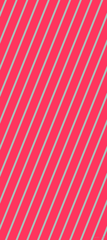68 degree angle lines stripes, 6 pixel line width, 27 pixel line spacing, Opal and Radical Red stripes and lines seamless tileable