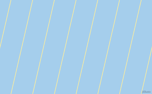 77 degree angle lines stripes, 3 pixel line width, 84 pixel line spacing, Pale Goldenrod and Sail stripes and lines seamless tileable