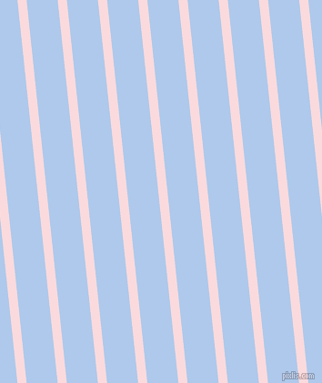 96 degree angle lines stripes, 10 pixel line width, 34 pixel line spacing, Pale Pink and Tropical Blue stripes and lines seamless tileable