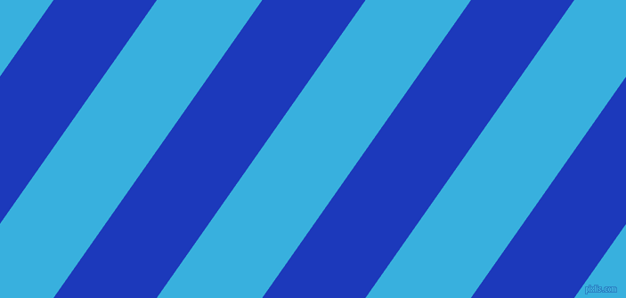 55 degree angle lines stripes, 95 pixel line width, 97 pixel line spacing, Persian Blue and Summer Sky stripes and lines seamless tileable