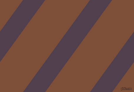54 degree angle lines stripes, 61 pixel line width, 123 pixel line spacing, Purple Taupe and Cigar stripes and lines seamless tileable
