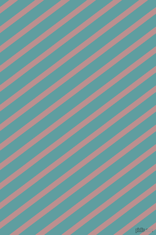 37 degree angle lines stripes, 11 pixel line width, 21 pixel line spacing, Rosy Brown and Cadet Blue stripes and lines seamless tileable