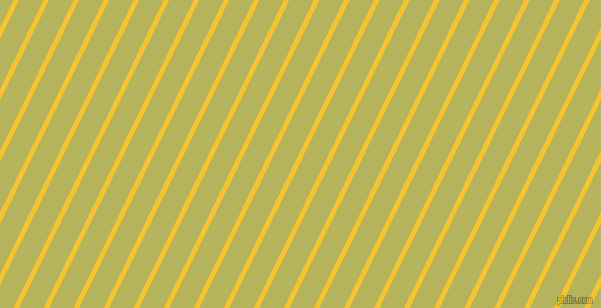 64 degree angle lines stripes, 5 pixel line width, 22 pixel line spacing, Saffron and Olive Green stripes and lines seamless tileable