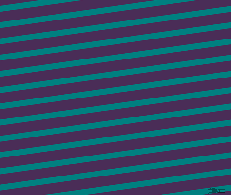 8 degree angle lines stripes, 12 pixel line width, 21 pixel line spacing, Teal and Scarlet Gum stripes and lines seamless tileable