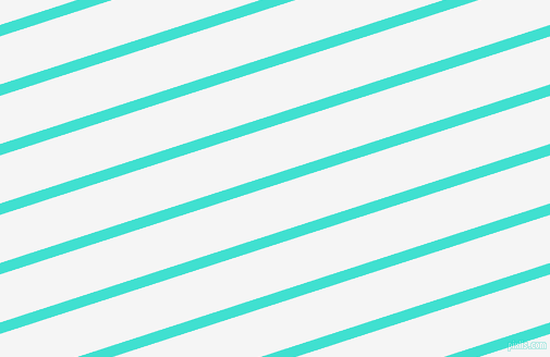 18 degree angle lines stripes, 10 pixel line width, 42 pixel line spacing, Turquoise and White Smoke stripes and lines seamless tileable