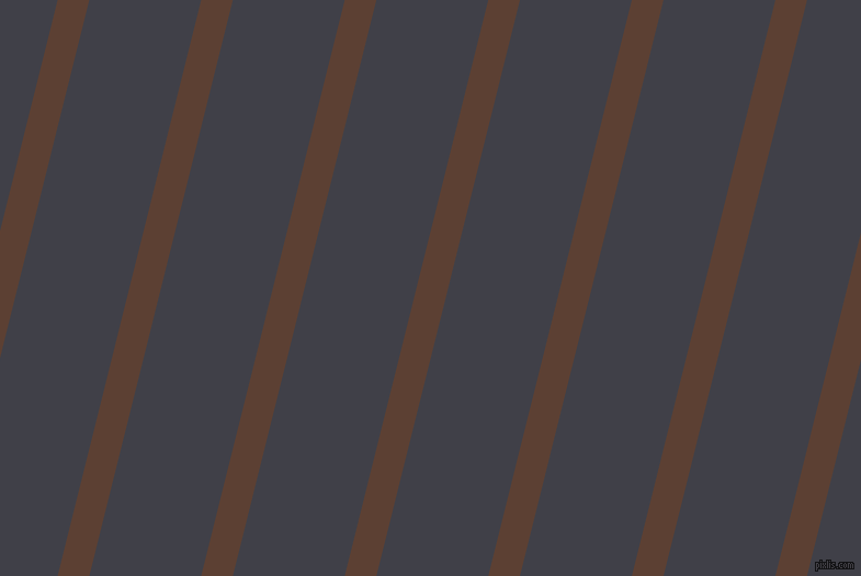 76 degree angle lines stripes, 28 pixel line width, 99 pixel line spacing, Very Dark Brown and Payne