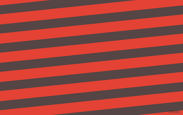6 degree angle lines stripes, 30 pixel line width, 34 pixel line spacing, Woody Brown and Cinnabar stripes and lines seamless tileable