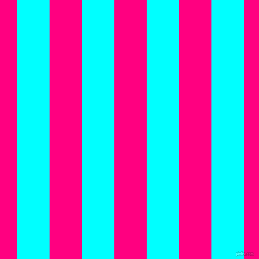 vertical lines stripes, 64 pixel line width, 64 pixel line spacing, Aqua and Deep Pink vertical lines and stripes seamless tileable