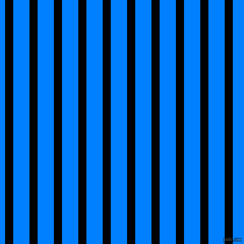 vertical lines stripes, 16 pixel line width, 32 pixel line spacing, Black and Dodger Blue vertical lines and stripes seamless tileable