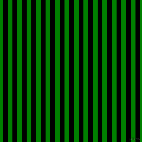 vertical lines stripes, 16 pixel line width, 16 pixel line spacing, Black and Green vertical lines and stripes seamless tileable