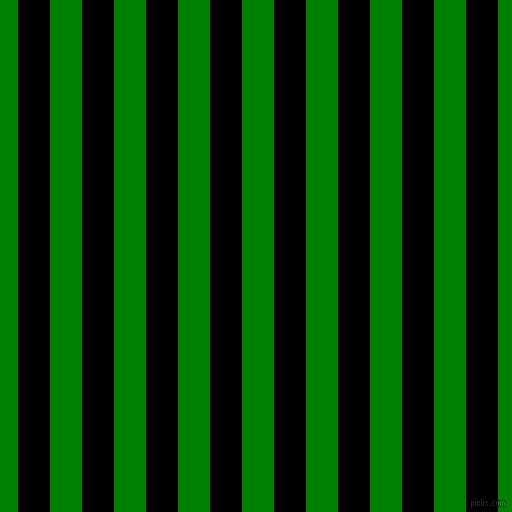 vertical lines stripes, 32 pixel line width, 32 pixel line spacing, Black and Green vertical lines and stripes seamless tileable