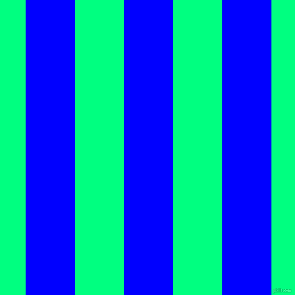 vertical lines stripes, 96 pixel line width, 96 pixel line spacing, Blue and Spring Green vertical lines and stripes seamless tileable
