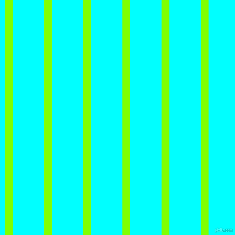 vertical lines stripes, 16 pixel line width, 64 pixel line spacing, Chartreuse and Aqua vertical lines and stripes seamless tileable