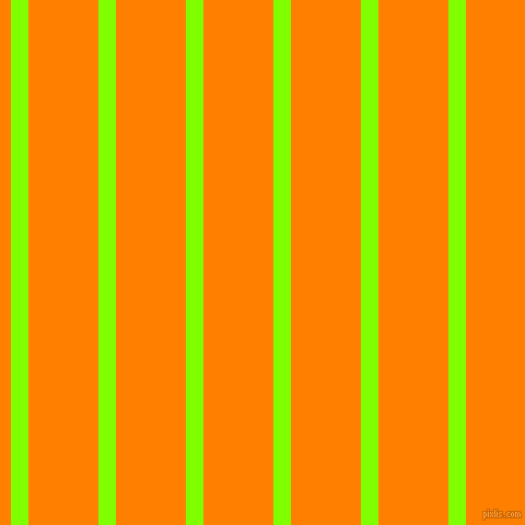 vertical lines stripes, 16 pixel line width, 64 pixel line spacing, Chartreuse and Dark Orange vertical lines and stripes seamless tileable