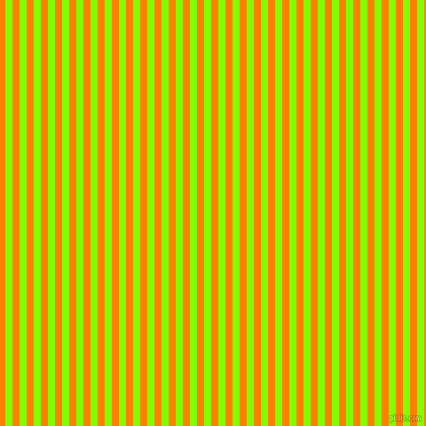 vertical lines stripes, 8 pixel line width, 8 pixel line spacing, Chartreuse and Dark Orange vertical lines and stripes seamless tileable