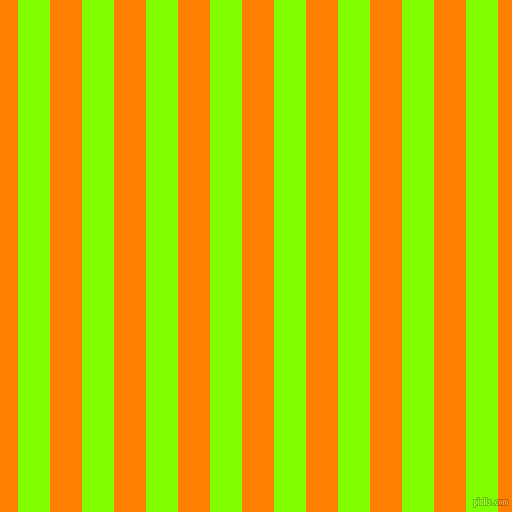 vertical lines stripes, 32 pixel line width, 32 pixel line spacingChartreuse and Dark Orange vertical lines and stripes seamless tileable