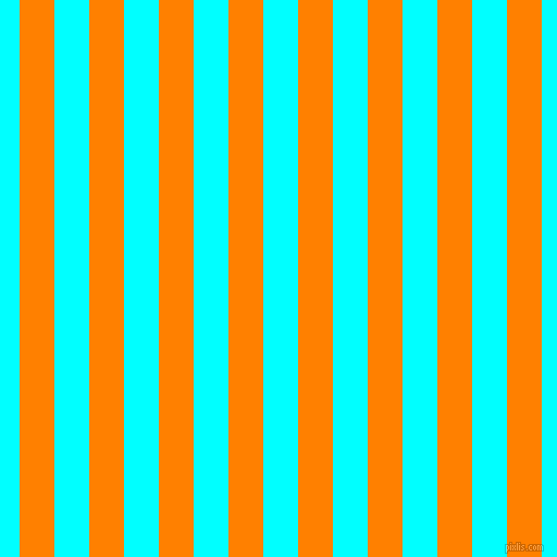 vertical lines stripes, 32 pixel line width, 32 pixel line spacing, Dark Orange and Aqua vertical lines and stripes seamless tileable