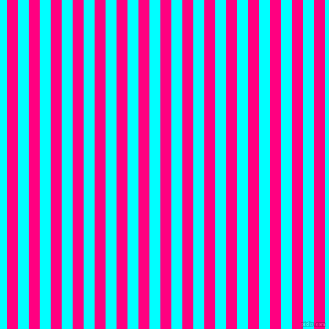 vertical lines stripes, 16 pixel line width, 16 pixel line spacing, Deep Pink and Aqua vertical lines and stripes seamless tileable