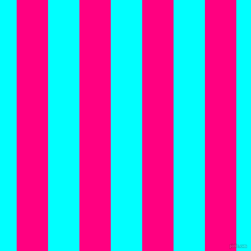 vertical lines stripes, 64 pixel line width, 64 pixel line spacing, Deep Pink and Aqua vertical lines and stripes seamless tileable
