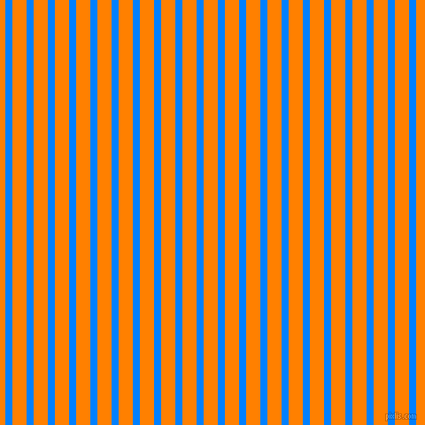 vertical lines stripes, 8 pixel line width, 16 pixel line spacing, Dodger Blue and Dark Orange vertical lines and stripes seamless tileable