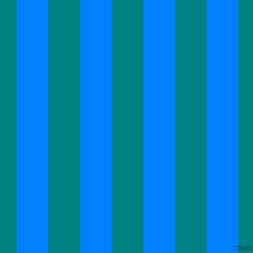 vertical lines stripes, 64 pixel line width, 64 pixel line spacing, Dodger Blue and Teal vertical lines and stripes seamless tileable