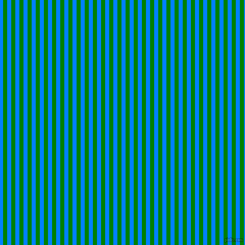 vertical lines stripes, 8 pixel line width, 8 pixel line spacing, Green and Dodger Blue vertical lines and stripes seamless tileable