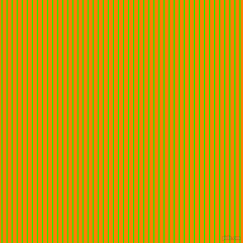 vertical lines stripes, 2 pixel line width, 8 pixel line spacing, Lime and Dark Orange vertical lines and stripes seamless tileable
