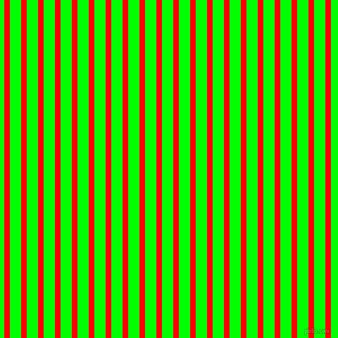 vertical lines stripes, 8 pixel line width, 16 pixel line spacing, Red and Lime vertical lines and stripes seamless tileable