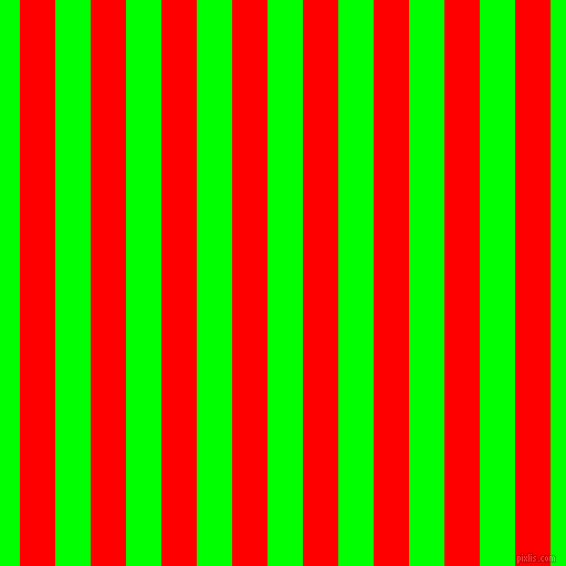 vertical lines stripes, 32 pixel line width, 32 pixel line spacing, Red and Lime vertical lines and stripes seamless tileable