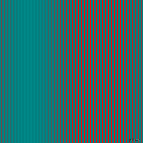 vertical lines stripes, 2 pixel line width, 8 pixel line spacing, Red and Teal vertical lines and stripes seamless tileable
