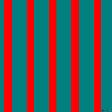 vertical lines stripes, 32 pixel line width, 64 pixel line spacing, Red and Teal vertical lines and stripes seamless tileable
