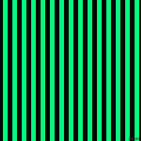 vertical lines stripes, 16 pixel line width, 16 pixel line spacing, Spring Green and Black vertical lines and stripes seamless tileable