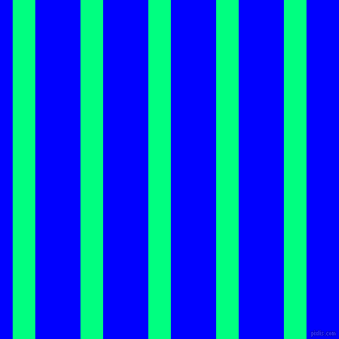 vertical lines stripes, 32 pixel line width, 64 pixel line spacing, Spring Green and Blue vertical lines and stripes seamless tileable