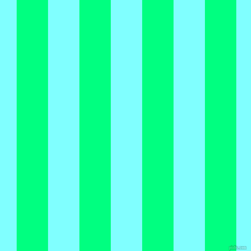 vertical lines stripes, 64 pixel line width, 64 pixel line spacing, Spring Green and Electric Blue vertical lines and stripes seamless tileable