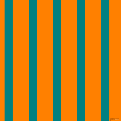 vertical lines stripes, 32 pixel line width, 64 pixel line spacing, Teal and Dark Orange vertical lines and stripes seamless tileable