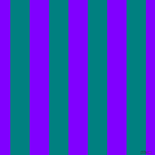 vertical lines stripes, 64 pixel line width, 64 pixel line spacing, Teal and Electric Indigo vertical lines and stripes seamless tileable
