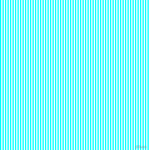 vertical lines stripes, 4 pixel line width, 4 pixel line spacing, White and Aqua vertical lines and stripes seamless tileable